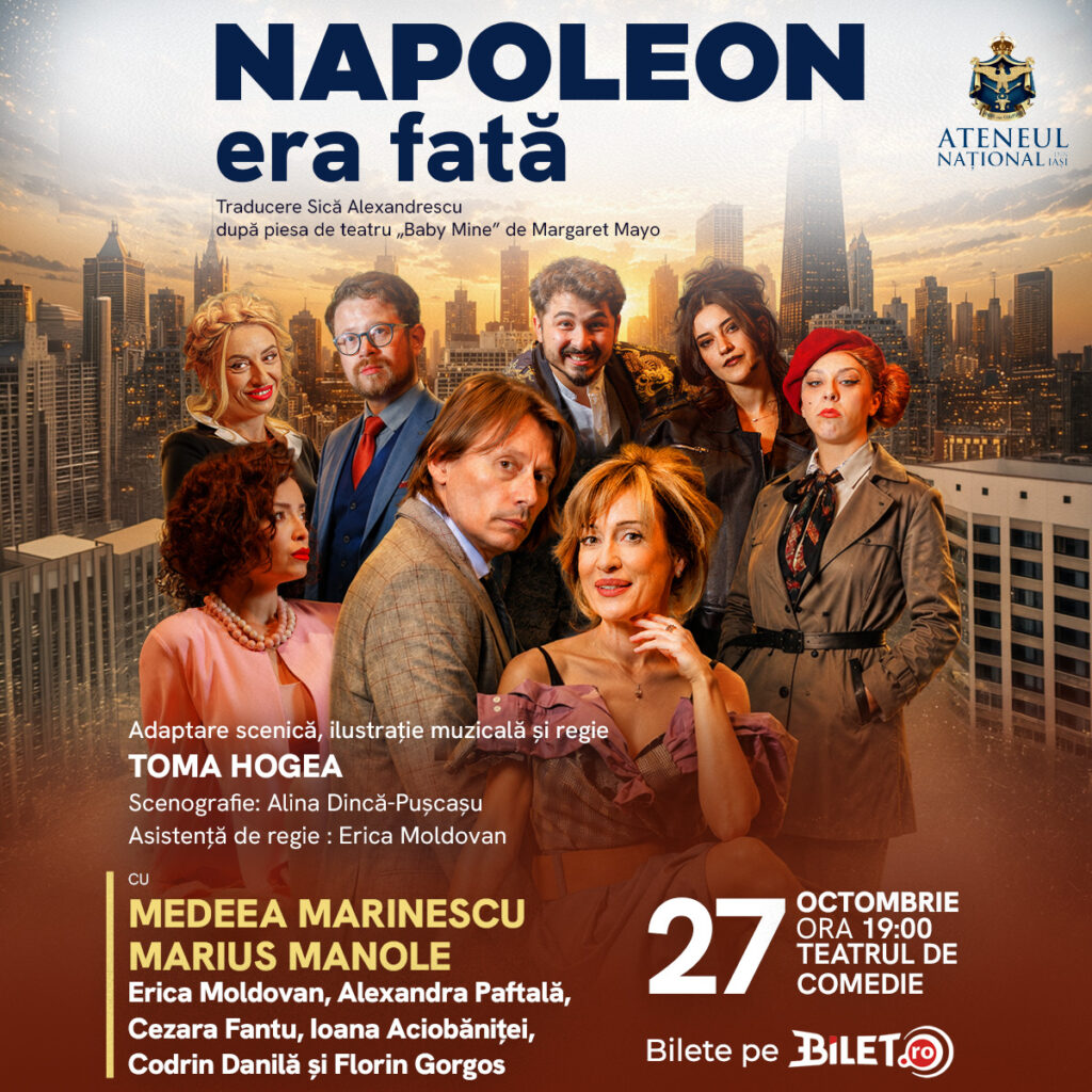 Napoleon era fată | Teatrul de Comedie din București