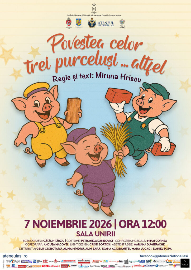 Povestea celor trei purceluși…altfel